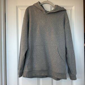 lululemon athletica women’s Heathered Gray hooded sweatshirt